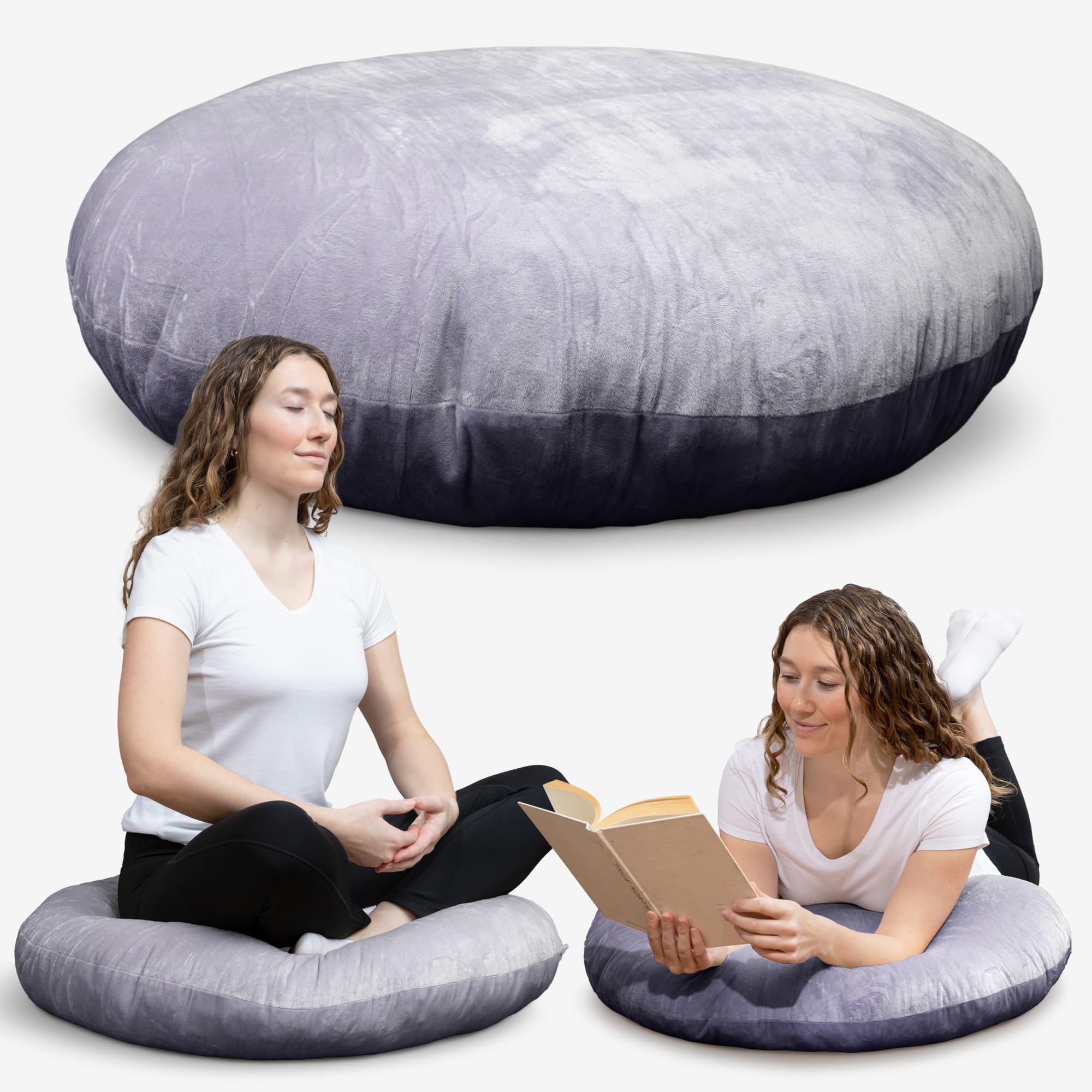 TIRED クッション Amazon.com: Cheer Collection Extra Large Floor Pillow, 32